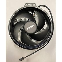 AMD Wraith Spire Socket AM4 4 - موصل دبابيس وحدة المعالجة المركزية مبرد الألومنيوم Heatsink & 3.81 بوصة مروحة