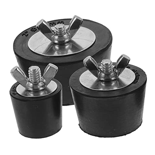 BESPORTBLE 3 Piezas tapón de Drenaje de la Piscina tapón de la Piscina Suelo Tapones para Piscina Tapón de Piscina bujias colador Tapones para Bomba de Filtro de Piscina Accesorio de Piscina