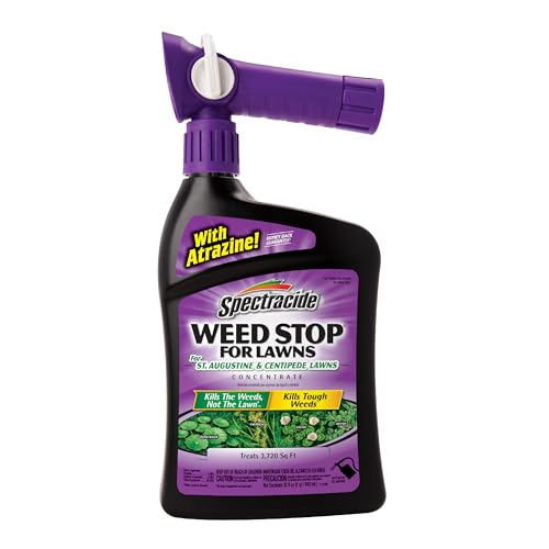 Spectracide Weed Stop For Lawns For St. Augustine & Centipede Lawns Concentrate, Ready-to-Spray, 32-Ounce