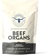 Higher Healths Beef Organs - The Everything Capsule -100% USA Beef - 180 Capsules Bag