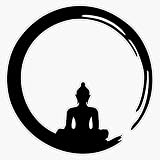 Evan Decals Enso Zen Circle Of Enlightenment, Meditation, Buddha, Buddhism, Japan Sticker Vinyl Bumper Sticker Decal Waterproof 5 Inch, EVAN-YOGA-STICKERS-069
