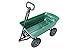 Miweba Bollerwagen Dumper | 𝟑𝟎𝟎 kg Traglast - Luftreifen - Volumen 75 L - Kippfunktion - Sackkarre - Schubkarre - Transportwagen - Kinderwagen - Handwagen - Gartenwagen - Wagen - Kippwagen (Grün)