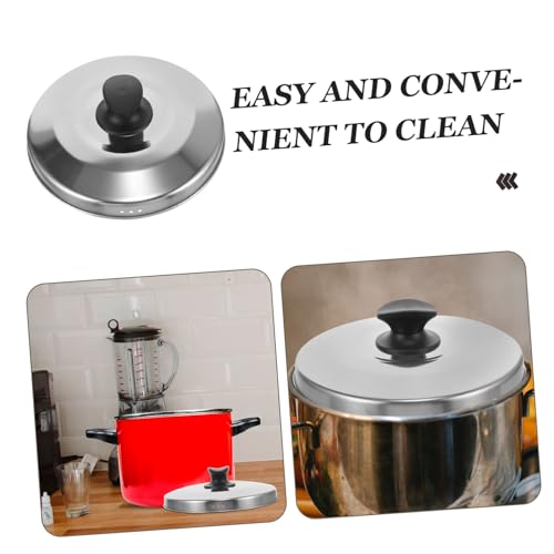 Luxshiny Tampa Da Panela De Arroz 4L Substituição De Aço Inoxidável Panela De Pressão Acessórios De