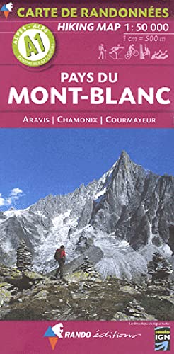 Pays du mont-blanc 1/50 000 Cover