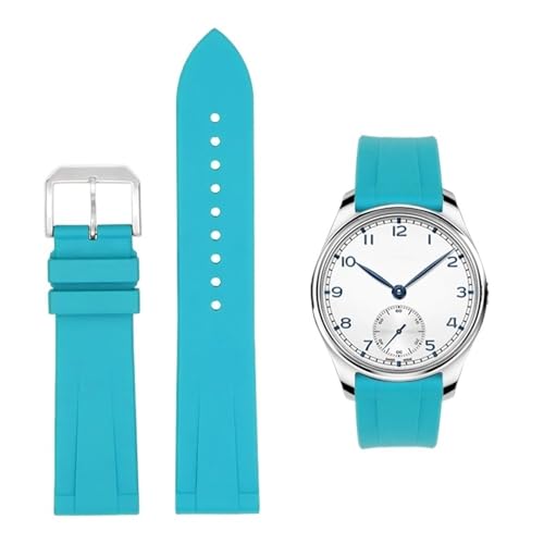 Fluorine Rubber Watch Strap For PILOT PORTOFINO Band For Bracelet Quick Release Strap 20mm 22mm