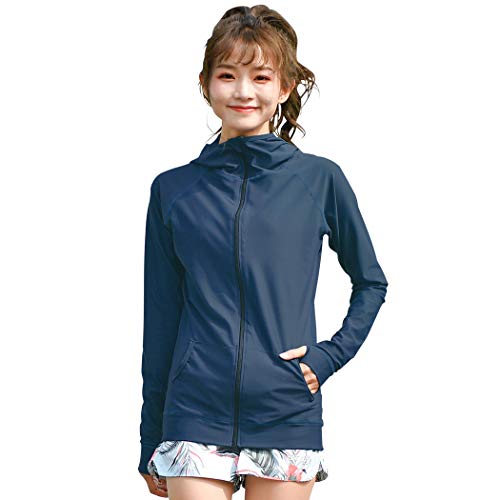 [Teddy] UPF50+ bVK[h fB[X  f O΍ UVJbg p rashguard002 (u[, M)