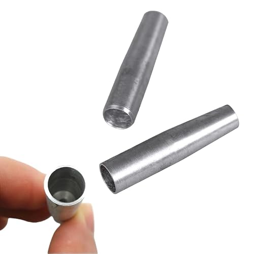 UAERSCH 25pcs 8.0/6.0mm Arrow Adapter Collar, Aluminum