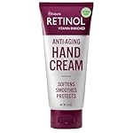 LIVAURA Retinol Anti-Aging Hand Cream–The Original Retinol For Younger Looking Hands –Rich Hand Cream Conditions, Nails & Cuticles – Vitamin A Minimizes Age’s Effect on Skin (cucumber scent)