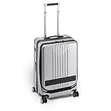 MONTBLANC My4810 ​​Trolley Cabina de Equipaje de Mano con el Bolsillo Col: Plata