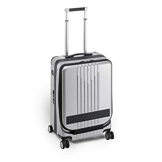 MONTBLANC My4810 ​​Trolley Cabina de Equipaje de Mano con el Bolsillo Col: Plata