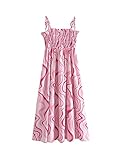 Estilo de moda: el hombro descubierto es el punto culminante de este maxivestido que muestra tus bonitos hombros. Exuda feminidad y te hace destacar entre la multitud. Los vestidos de verano sin mangas son el complemento ideal para los vestidos de verano.