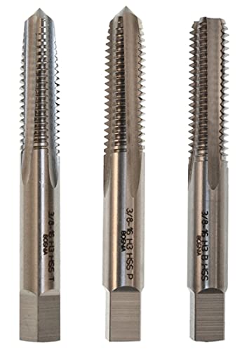 Alfa Tools HTS270012 6-40 HSS Eco Pro Hand Tap Set