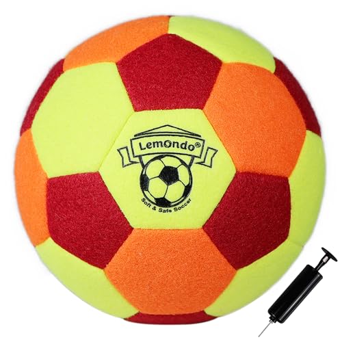 Lemondo Premium Felt Indoor Soccer Ball - Soft Touch Training