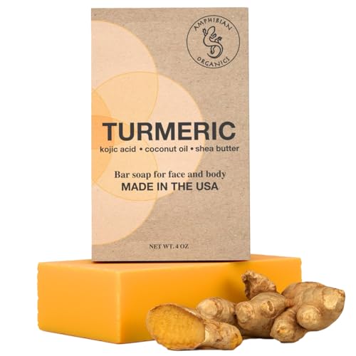 Amphibian Organics Turmeric Kojic Acid Soap