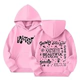 Katseye Hoodie for Teen Girl Kids Music Album Katseye Merch Sweatshirt Casual Long Sleeve Hoodied for 2-14 Years