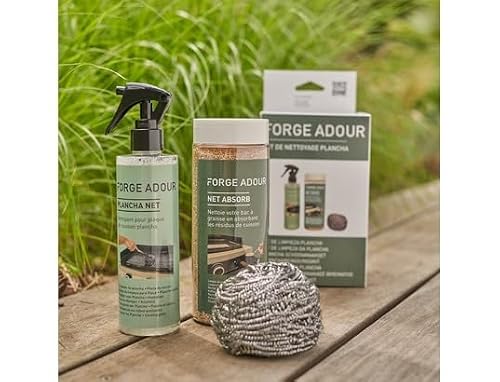 Kit De Nettoyage Pour Plancha Forge Adour – Dégraisse Efficacement Le Bac - vue 3