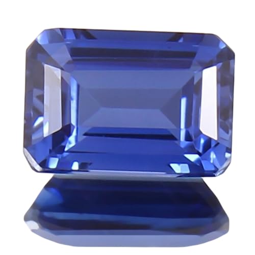 Pierre gemme bleu 9,3 mm en vrac pour fabrication bijoux bague collier