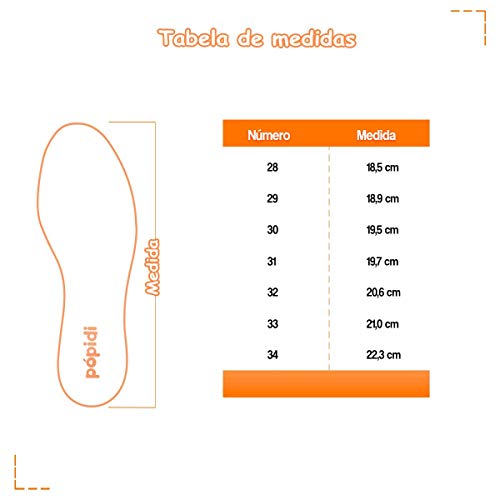 Tênis Jogging Infantil Casual Menina 55 (28, Sereia)