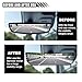 Car Wide-Angle Rearview Mirror, Reduce Blind Spots, Panoramic HD Car Rearview Mirror with Personalized Angel Design, Anti Glare Convex Rearview Mirror, Fits Most Cars, SUVs, Trucks