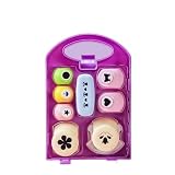 CRGANGZY Bastel-Scheren-Set, Kreatives Kinder-DIY-Locher-Bastelset, Kinderscheren for Bastelarbeiten, Kartenherstellung, DIY-Locher-Projekte for Kinder
