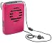 O2COOL Deluxe Necklace Raspberry Personal Fan, Universal,