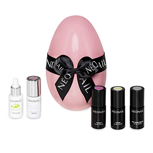 Preisvergleich Produktbild NEONAIL Easter Egg Maniküre Geschenk 2x Nagellack Base Top