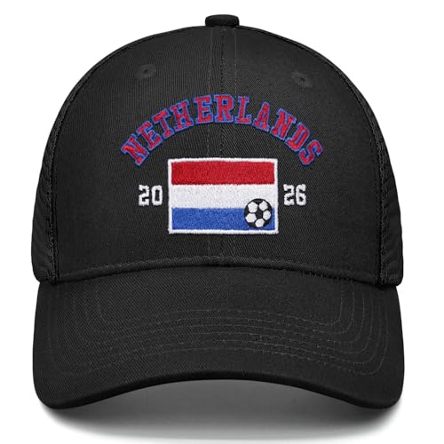 Image of Adjustable State Flag Trucker Hat Mesh Baseball Cap with Embroidered Patch for Men Women