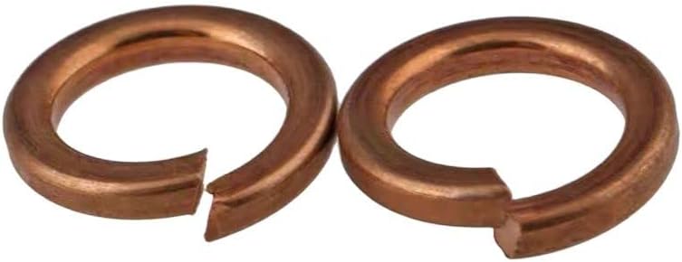 GB93 Brass copper washers Copper pad spring washers bronze spring washers M3 M4 M5 M6 M8 M10 M12 washer pad - (Inner Diameter: M10(20pcs))