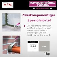 MEM Reparaturmörtel Flexibel - 1 kg Eimer – Ansicht 2