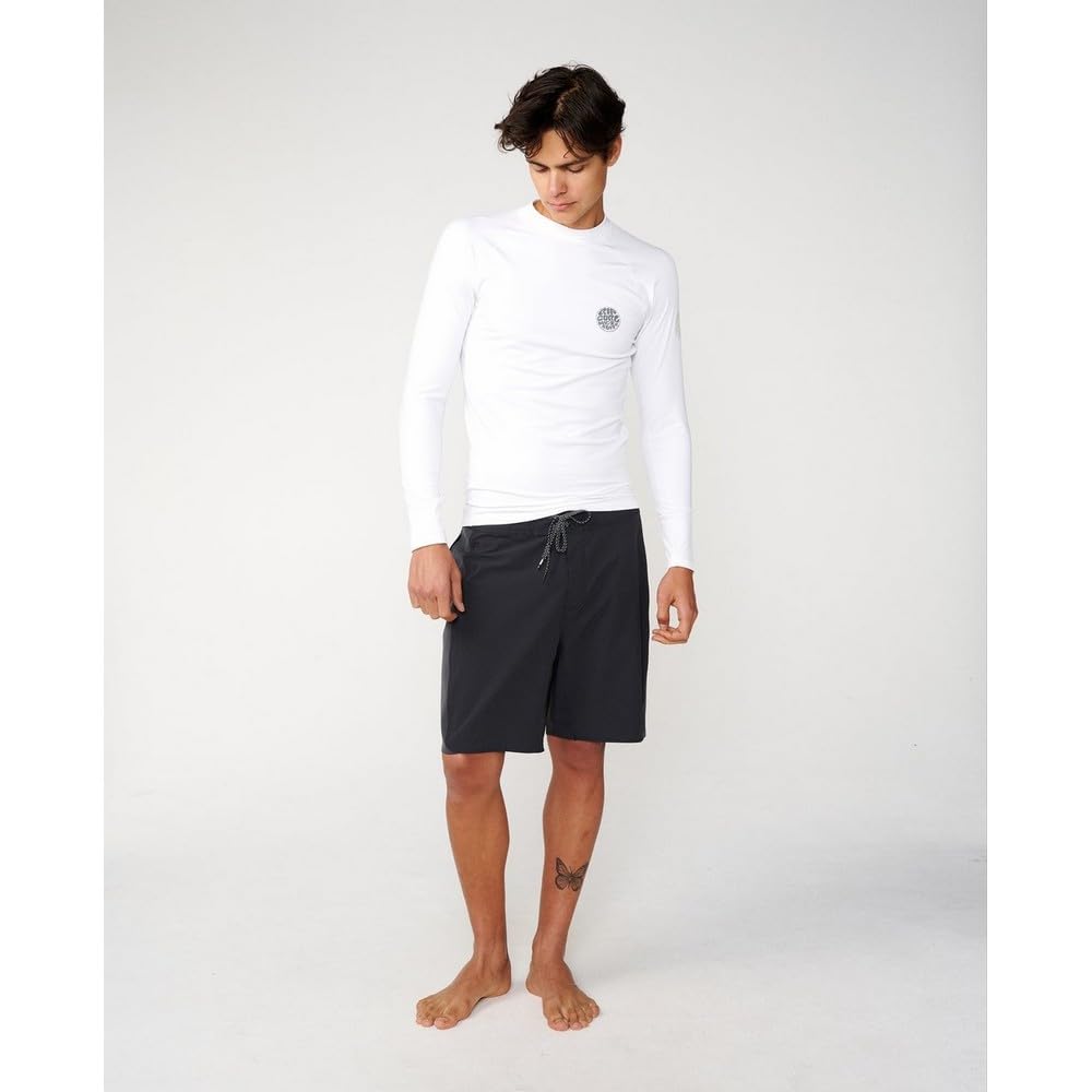 RIP CURL Rash Guard A Maniche Lunghe Icons UPF Brushed 2XL