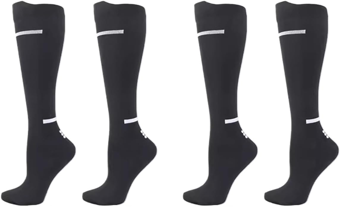 Sports Women's Compression Socks Running Fitness Skipping Rope men's Elastic long Towel Calf