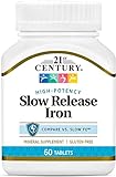 21st Century Slow Release Iron Tablets 60 ea (Pack of 3) - Packaging May Vary