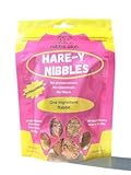 Hare-Y Nibbles Freeze Dried 100% Rabbit Treats for Dogs and Cats Single-Ingredient, Healthy, Hypoallergenic, USA-Made