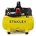 Produktbild Stanley Kompressor DN200/8/6 - Luftkompressor 8 Bar - Füsterkompressor mit 6L Tankkapazität - Ölfreie Saugkompressor 105L/Min - Mit Griff und Anti-Rutsch-Füßen - Geeignet für Druckluftwerkzeuge