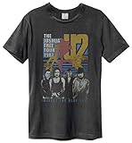 Waschmaschinenfest Amplified Clothing U2 \'Bullet The Blue Sky\' (Charcoal) T-Shirt (x-Large)