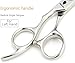 Professional Razor Blades Salon Left Handed Hair Cutting Scissors - Barber Shears for Left Hand - 6.0