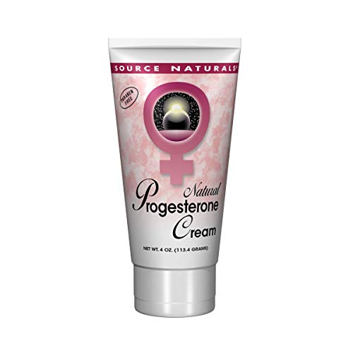 Source Naturals Progesterone Cream - Women's Health Support - High Purity, Paraben Free