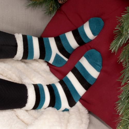 Image of BambooMN Women's Double Layer Thick Cabin Winter Socks - 3 Pairs