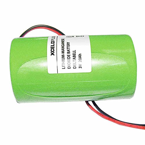 Batería para alarma Pyronix Deltabell de 10000 mAh de repuesto de larga duración 2