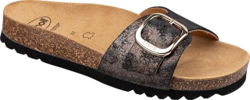 Scholl Kathleen Sandale Femme en cuir confortable pour l'été