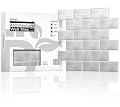 VViViD 11 Sheets Peel and Stick Faux Brushed Steel Wall Tiles, Self Adhesive Backsplash 12”x12”, 2mm Thick Kitchen, Bathroom (11 sq. ft.)