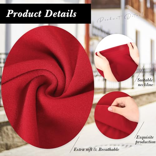 Image of Cutecrop Turtleneck Dickey Extra Large Fake Collar Detachable Dickey Collar Half Mock Turtleneck for Men Women