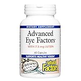 Natural Factors, Advanced Eye Factors, Antioxidant Support for Healthy Vision with Lutein and...