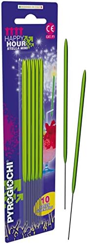 Trafalgar, Wedding Firework Bonfire Night Sparklers 15.5cm Bright Greens - 100 s