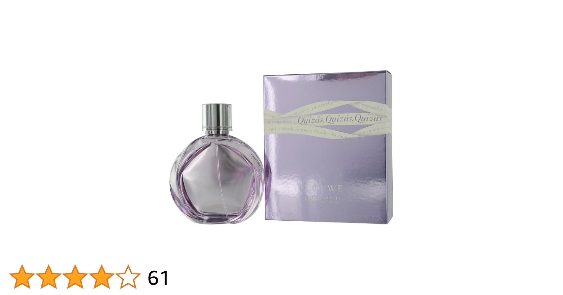 LOEWE Quizas オードパルファム 100ml Loewe Quizas By Loewe Eau De Parfum Spray 3.4 Oz, 100ML: Buy