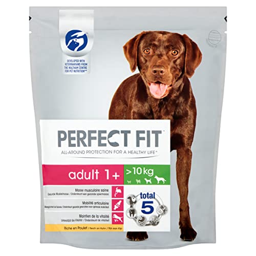 Hund Beutel Adult 1+ 10kg Hundefutter Trockenfutter mit Huhn 1,4kg