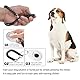 OUDQFCJ 3-teiliges Hundetrainings-Clicker-Set, Trainingswerkzeug-Set, Clicker-Hundepfeife mit Armband für professionelles Haustiertraining, zum Training (Schwarz, Blau, Weiß)