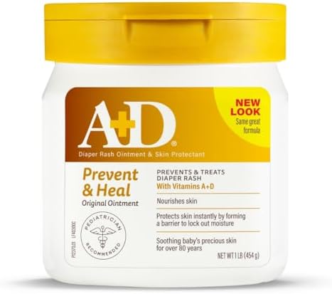 Amazon.com: A+D Original Diaper Rash Ointment, Prevents & Protects ...
