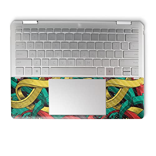 Image of MightySkins Carbon Fiber Skin Compatible with HP Spectre x360 14 inch (2022) Full Wrap Kit - Triadic Arrows | Protective, Durable Textured Carbon Fiber Finish | Easy to Apply | Made in The USA