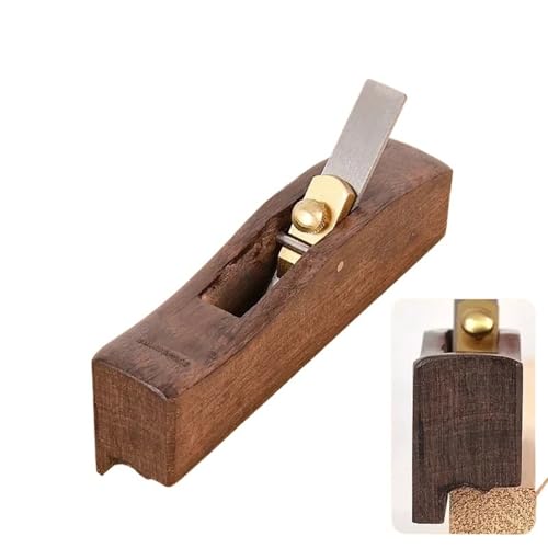 Mini pialla di precisione – Pialla per lavorazione del legno a doppia lama da 140 mm per giunzioni di pannelli e lavorazione dei bordi(G)